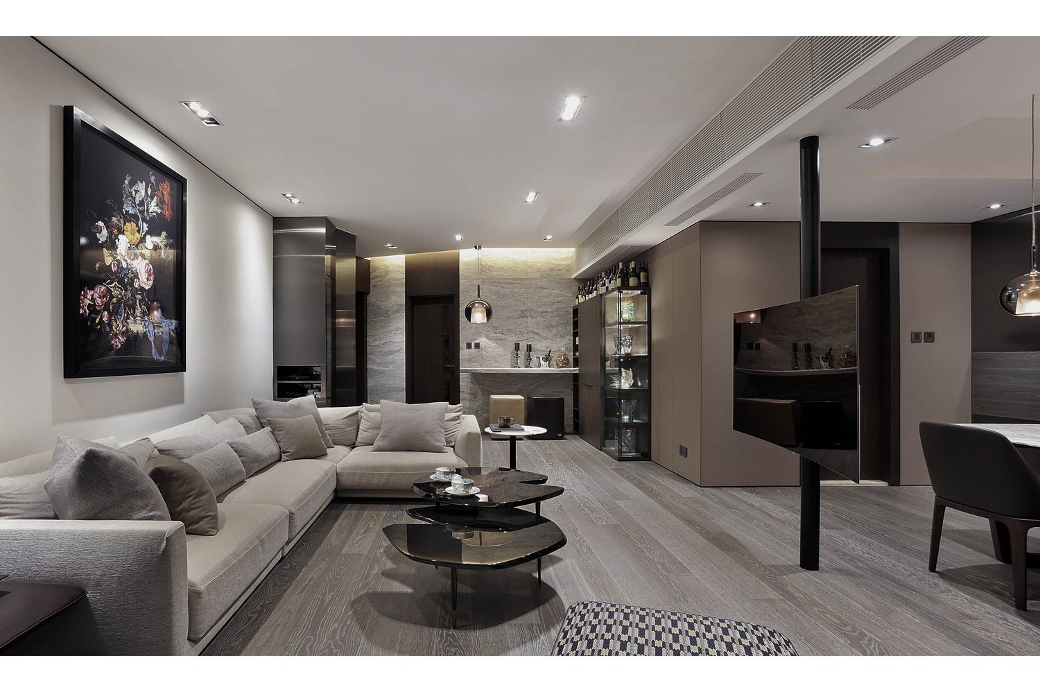 La Maison study of space